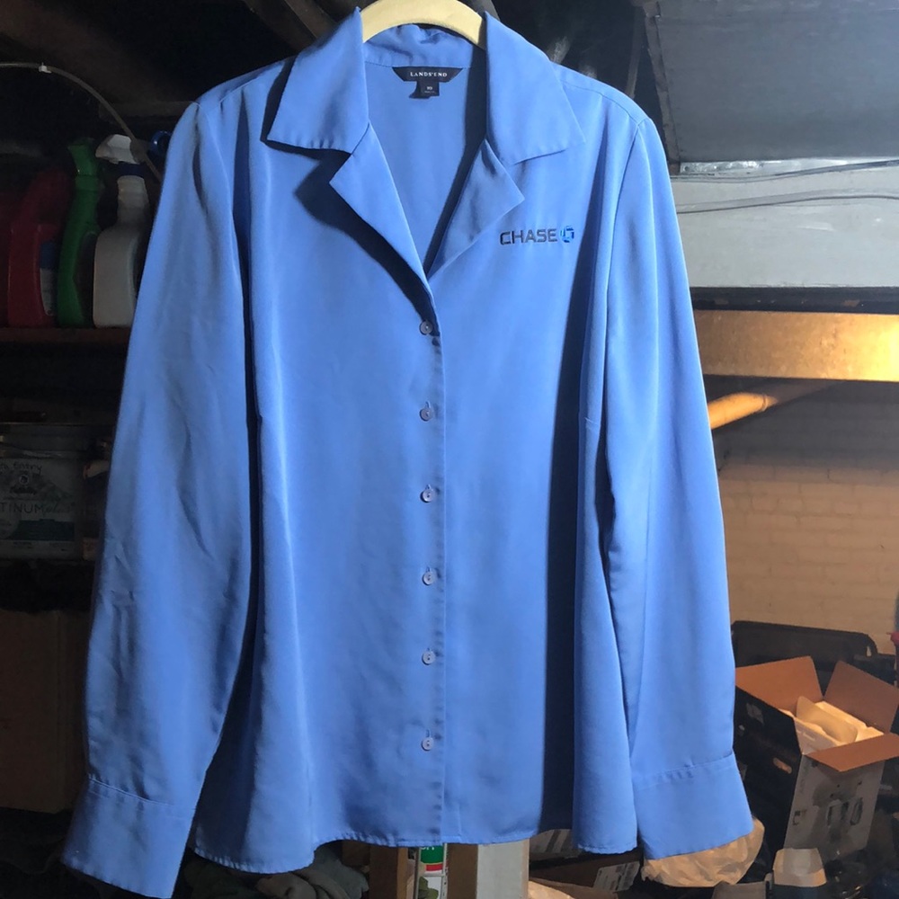 Chase Bank button-down